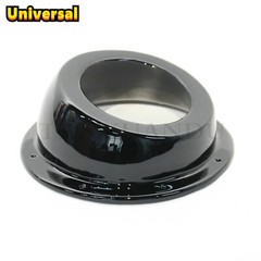 Universal 2Pcs 6.5″ Angled Speaker Enclosures Boxe Mount House Pod Painted Black