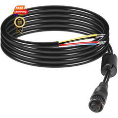 4-Pin Power Cable for Simrad NSE, NSS EVO1, EVO2, EVO3, Black, White, Green