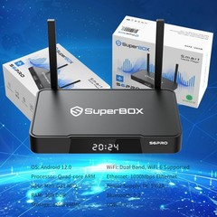 SuperBox S6 Pro 32GB 6K Streaming TV Box 2026 Authorized Seller Ship from USA