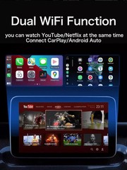 5-in-1 Wireless Car video box Android Auto Adapter with Netflix YouTube