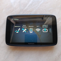 TomTom Go 620 4PN60 6″ Portable GPS System Wi-Fi Used Europe Map Updated