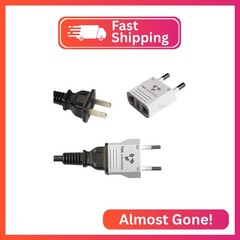 United States to Iceland Travel Power Adapter to Connect North American Electric