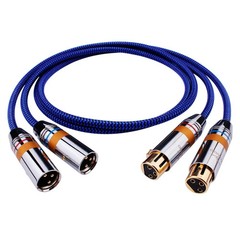 YYTCG 6N OCC XLR Audio Cable 3-Pin Male to Female High-Purity Copper HiFi