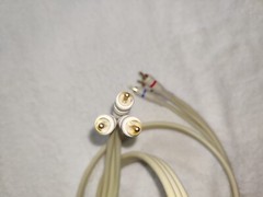RCA , Pr/Pb/Y, and Left + Right audio set.6ft/white/HEAVY DUTY/component cables