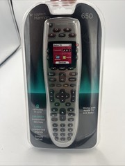 Logitech Harmony 650 Universal Remote Control Color Screen Silver NEW SEALED