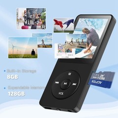 128GB Support Bluetooth MP4/MP3 Lossless Music Player FM Radio Recorder SportWz1