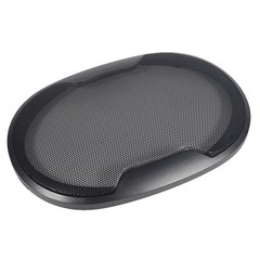 Car Speaker Grille Metal ABS Plastic 3 Sizes Protects Sound Quality Black