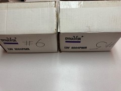 Dynavox LW8004PMR 8 Inch Woofer Pair NOS New Old Stock 8 Ohm 11.5 Lbs Each