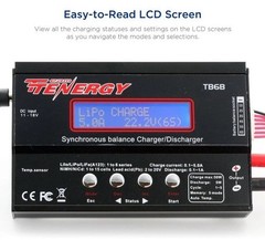 Tenergy TB6B Multifunctional Balance Charger