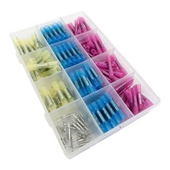 Treeligo 10-26 AWG Blue RED Heat Shrink Wire Connectors Waterproof Seal Terminal