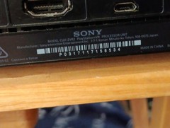 Genuine Sony PS4 Playstation CUH-ZVR2 VR Virtual Reality Processor Unit