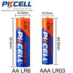 (combo 120) 1.5V LR6 EN91 MN1500 AM3 LR03 MN2400 E92 AA & AAA Alkaline Batteries