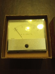 Awesome Vintage Made In The USA Triplet AC 15 Vintage Meter With Box
