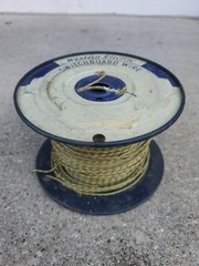 50ft Run Vintage Western Electric 22GA Silk Enameled Wire