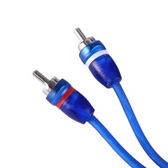 NEW SKAR AUDIO 3 FT 2-CHANNEL TWISTED PAIR AUDIOPHILE GRADE INTERCONNECT CABLE