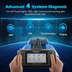 FOXWELL NT614 Elite Car OBD2 Scanner Code Reader Automotive ABS SRS TCM ECM Scan