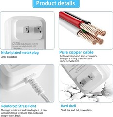 5V 1.5A DC Power Supply ETL Listed with USB Type C and Micro USB Port