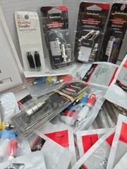 RADIOSHACK 275-0653 DPDT HEAVY DUTY TOGGLE Wall Plate Coax Radio Shack Lot TV