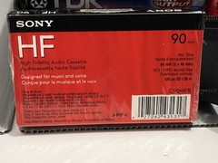 Lot Of 24 Assorted Cassette Tapes Maxell UR120 Sony HF90 TDKD60 Case