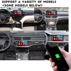 Wireless CarPlay Adapter For iPhone Apple Wireless Carplay Dongle,Plug Play 5GHz