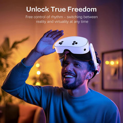 Head Strap for Oculus Meta Quest 3S Quest 3, Fashion Adjustable Comfort Enhanced