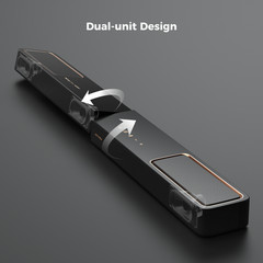 ULTIMEA 5.1.2 Soundbar w/ Dolby Atmos, Surround Sound System for TV Skywave F40