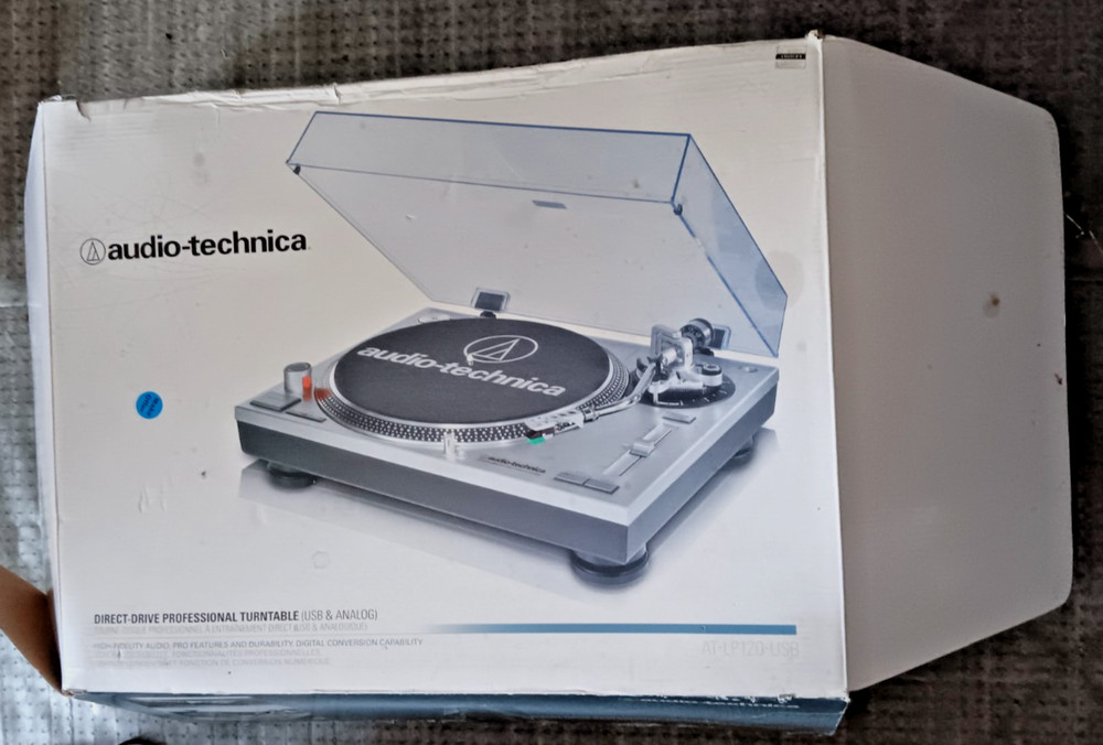 Audio-Technica AT-LP120USB Direct Drive Turntable with USB