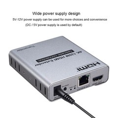 NEW HDMI 393ft/120m Extender over Cat 5e/6 Ethernet Converter Splitter 4k 1080p