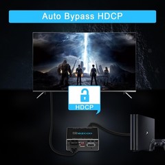 4K HDMI Splitter 1×2 – HDR, Dolby Vision, Down Scaler, HDCP2.2, EDID, Game Conso