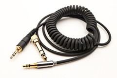 Coiled Spring Audio Cable For FOCAL SPIRIT ONE/ ONE S/Classic Takstar HD6500