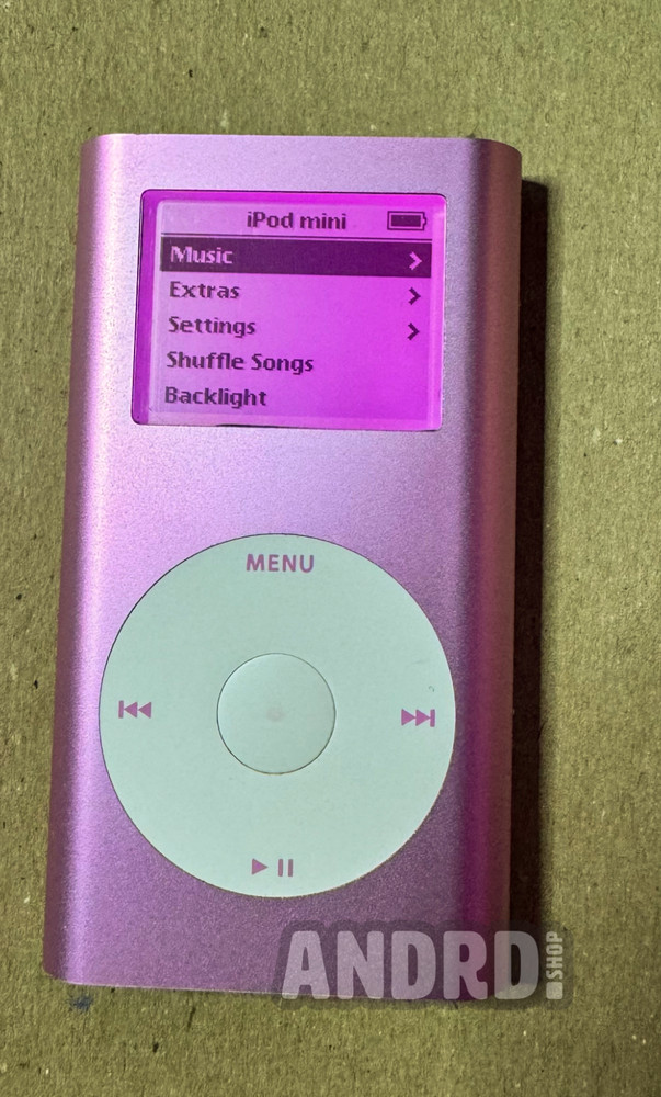 Heavily Modded Grade A+ Pink 256GB iPod Mini 2nd Gen – Pink Backlight, Taptic,