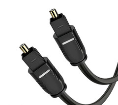 Digital Optical Audio Cable Toslink SPDIF Fiber Optic Cord TV Soundbar AMP 6 FT