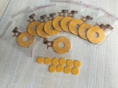 10X Click Wheel + Center Button for iPod Video 5th 5.5 Gen 30GB 60GB 80GB YELLOW