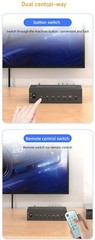 RCA AV to HDMI Converter 4 in 1 out 1080P For TV Audio Video Composite Switcher
