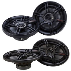 Crunch 300 Watts 6.5-Inch CS Speakers + 400 Watts 6×9 Inches Coaxial CS Speakers