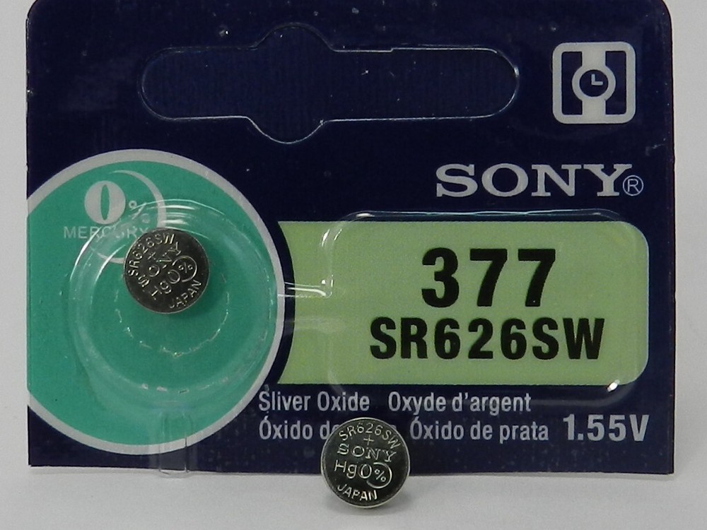 Sony 377  SR626SW Watch Battery 1Pc
