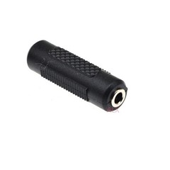 1pc Stereo 3.5mm Aux Female to Female 1/8″ Jack Audio Coupler Adapter Converter