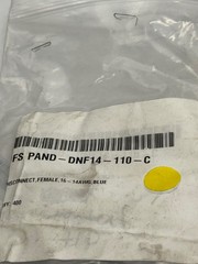 Panduit DNF14-110-C Female Disconnect Terminals 16-14 AWG Blue 400PK