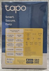 TP-Link Tapo 2K Wired Floodlight Security Camera Outdoor TC53 White NEW SEALED