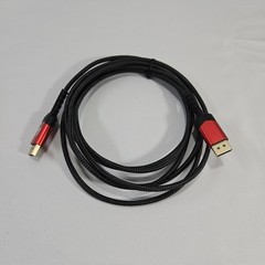 JSAUX 8K HDMI 2.1 Cable 10ft Braided 48Gbps UHD HDR 1-PACK