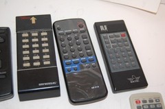 Lot of Various Sony Samsung RCA KLH Cablevision & More Remote Controls