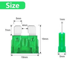 1-20 Set Add-a-Circuit Fuse Holder Tap Adapter & 30A Standard ATO ATC Blade Fuse