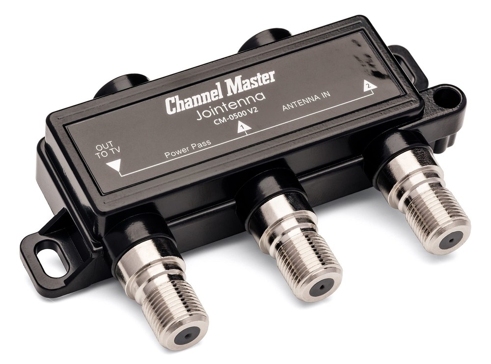 Channel Master JOINtenna – Combines Signals 3.5 x 2.25 0.75 inches, Black
