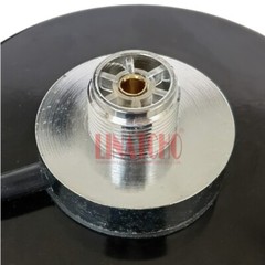 Super Diameter 90MM Round SO239 Socket Jack Magnetic Car Antenna Base Mount SMA