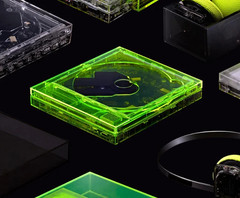 KM5 Instant Disk Audio CP1 Neon Yellow CD Player Bluetooth bpr BEAMS Japan New