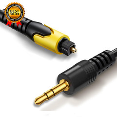 192Khz DAC Optical to 3.5Mm Converter Optical Audio Cable to AUX Adapter
