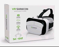 VR SHINECON SC-GI2 Smartphone VR Headset 6.0in Max 96° FOV IPD White/Black