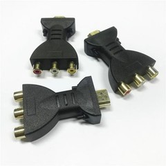 For HD TV BOX HD 1080P RCA AV To HDMI-compatible Composite Adapter Converter