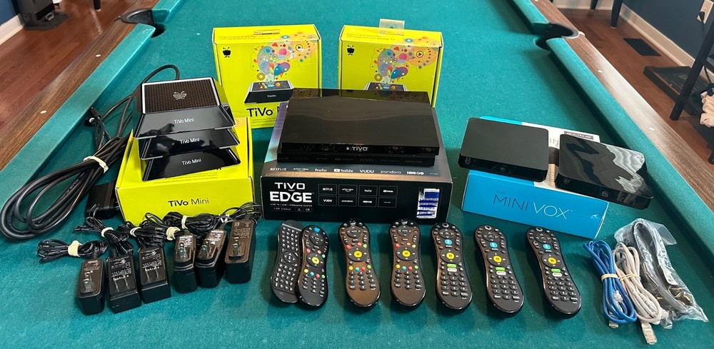 TiVo Edge for cable 2TB, 6 Tuner & Mini VOX & Mini Bundle w/ Lifetime