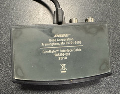 Bose CinemMate Series 1 With 2 Speakers, Remote and Cables